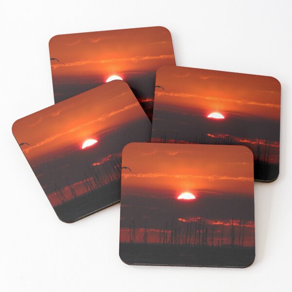Item preview, Sunset, Portland Marina, Dorset designed and sold by wiggyofipswich.