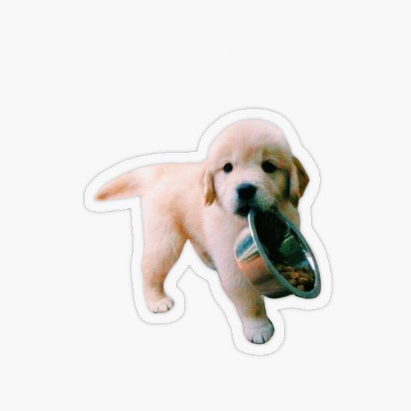 Item preview, puppy cute adorable love dog aesthetic vsco designed and sold by stickergorlxox.