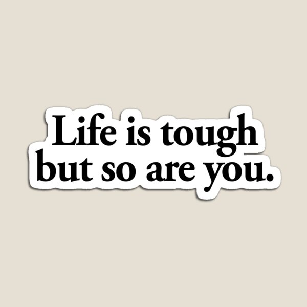 Item preview, Das Leben ist hart, aber du auch designed and sold by QuoteSpirations.