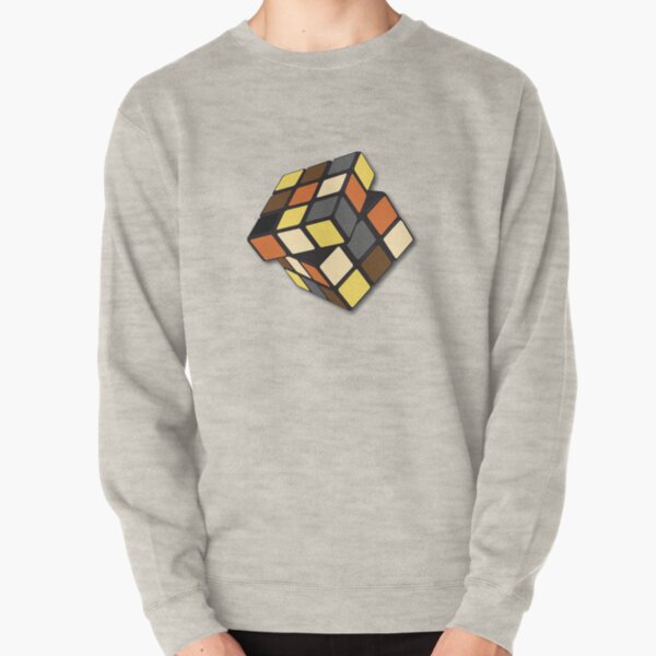 Rubik Cube Bear Pullover Sweatshirt