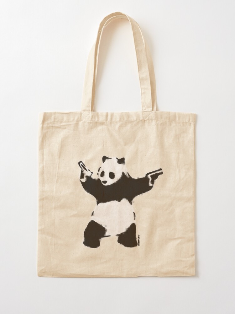 Panda Graffiti Art Shoulder Bag