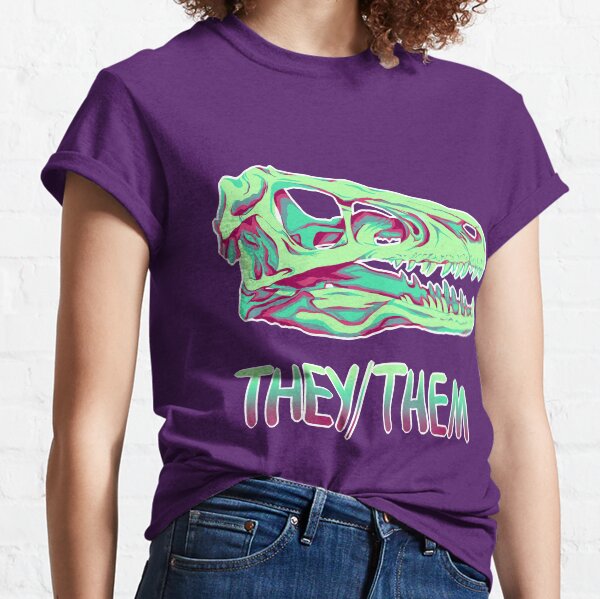 Velociraptor Skull Classic T-Shirt