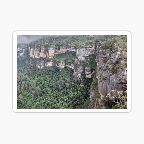 Govetts Leap Lookout - Blue Mountains Sticker