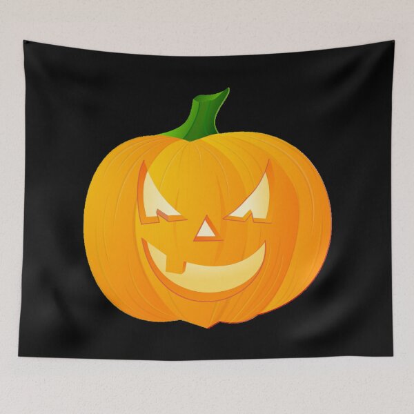 Item preview, Evil Pumpkin Jack-o'-lantern  designed and sold by WeMadeOurWorld.