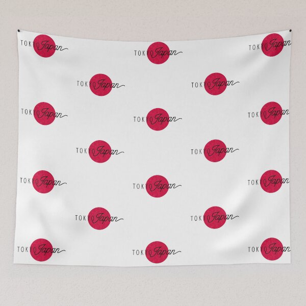 Item preview, Tokyo Japan Red Flag Classic Keepsake Souvenir Gift designed and sold by ripsydesigns.