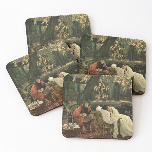 Item preview, James Tissot - A Convalescent designed and sold by ArtExpression.