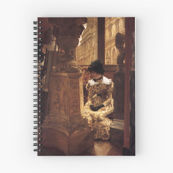 Item preview, James Tissot - In the Louvre designed and sold by ArtExpression.