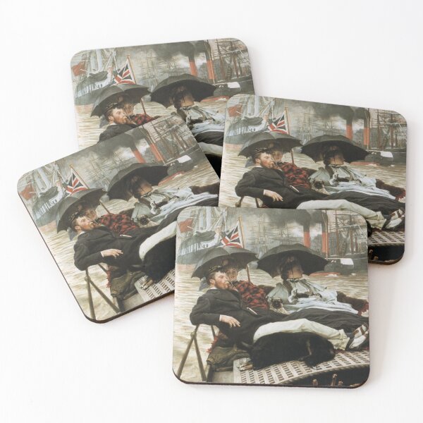Item preview, James Tissot - The Thames designed and sold by ArtExpression.