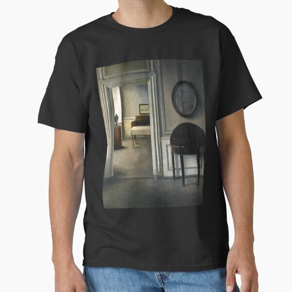 Item preview, Vilhelm Hammershoi - Interior with a Mirror designed and sold by ArtExpression.