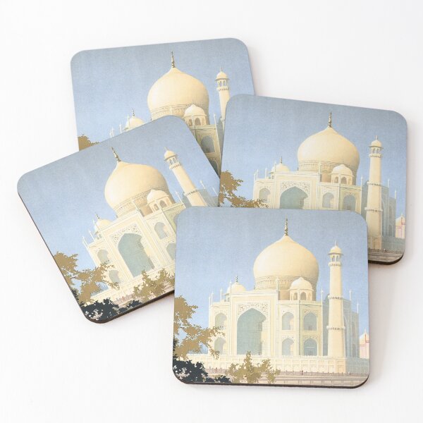 Item preview, VISIT INDIA The Taj Mahal Tours and Cruises Vintage Holidays Travel designed and sold by retroposters.