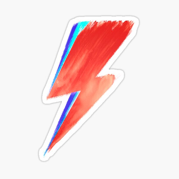 David Bowie Blitz Sticker