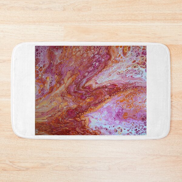 Item preview, Magenta and Orange flow designed and sold by Rebecca-Art.
