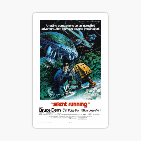 Silent Running 1972 Sticker