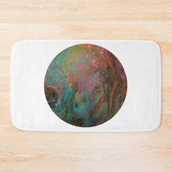 Item preview, Round pink/orange flow designed and sold by Rebecca-Art.