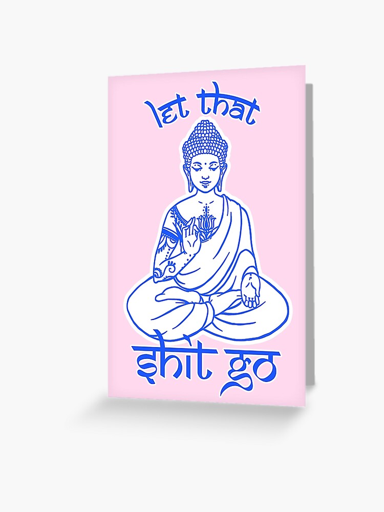 The 26 Poses of Bikram Yoga Peach | Greeting Card