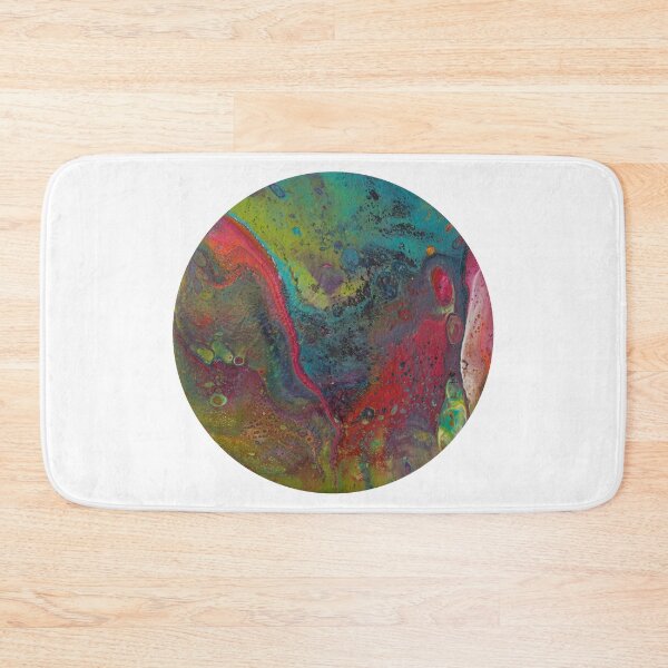 Item preview, Round red/green flow designed and sold by Rebecca-Art.