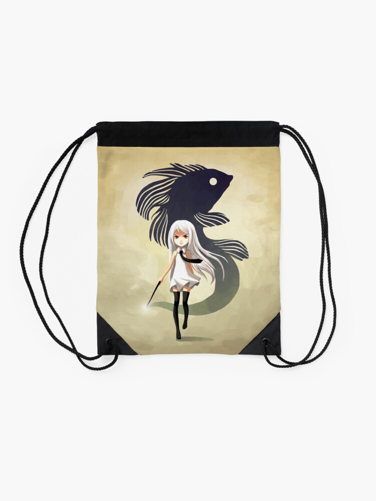 Alternate view of Black Moor Drawstring Bag