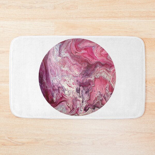 Item preview, Round pink flowl designed and sold by Rebecca-Art.