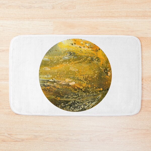 Item preview, Round gold flow designed and sold by Rebecca-Art.