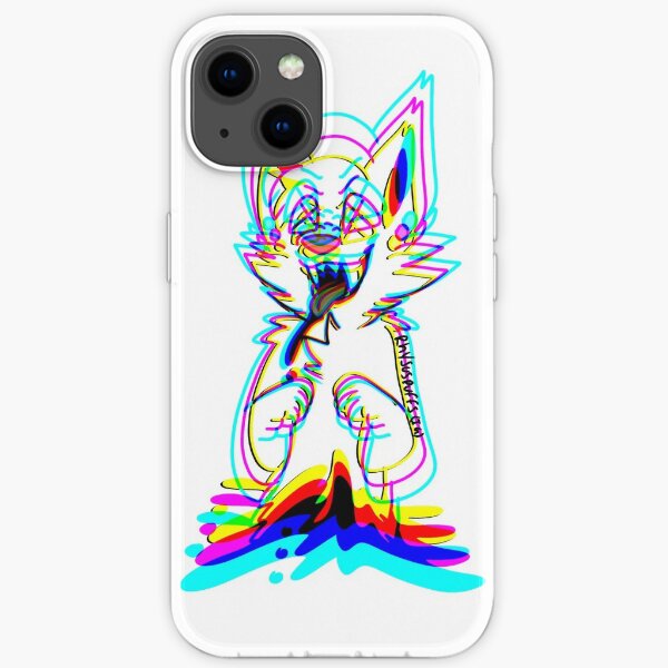 Trippy wolf v3 color 1 iPhone Soft Case