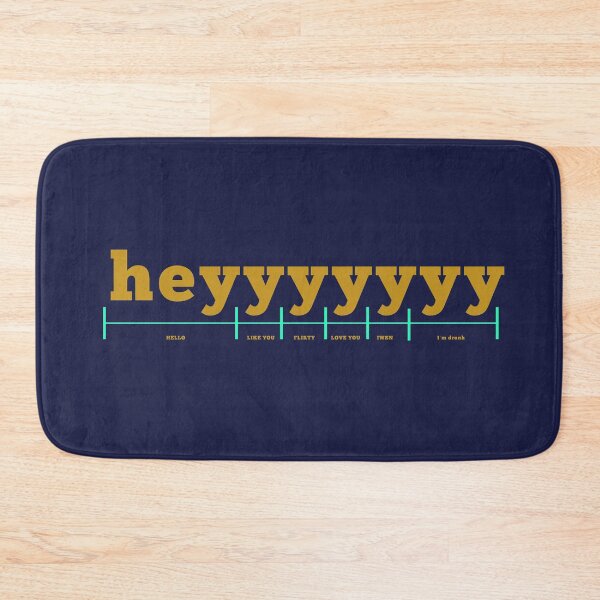 Item preview, The meaning of heyyyy From hello to totally drunk designed and sold by Quentin1984.