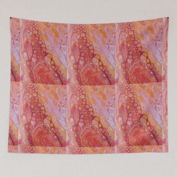 Item preview, Orange and Magenta Flow designed and sold by Rebecca-Art.