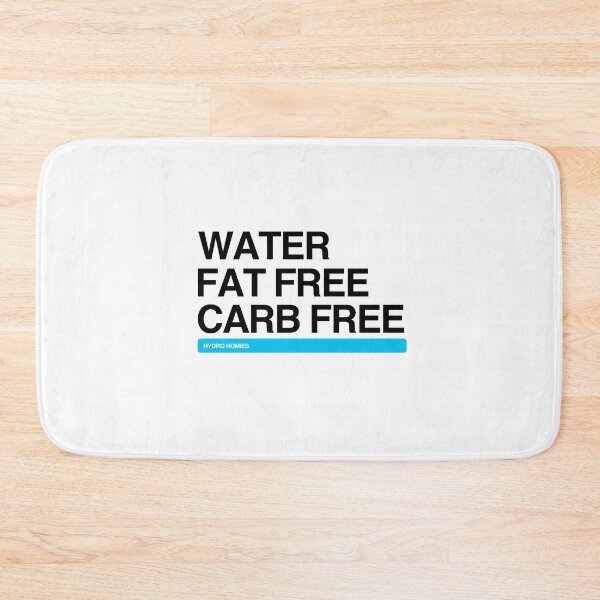 Item preview, Water Fat Free Carb Free Hydro Homies Black designed and sold by felixbunny.