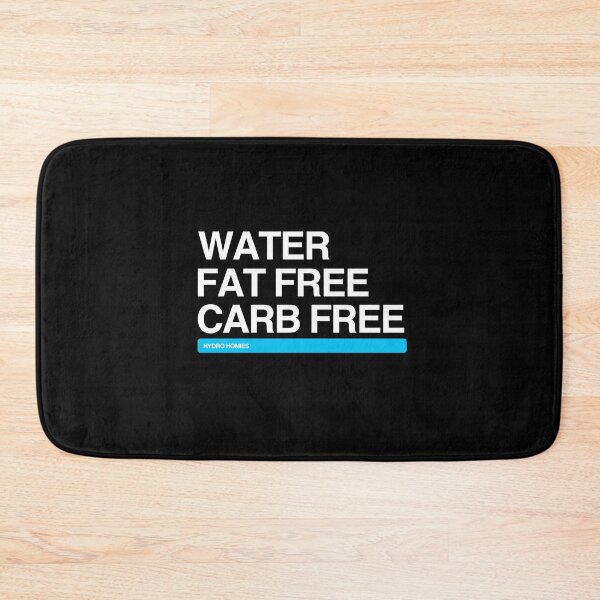 Item preview, Water Fat Free Carb Free Hydro Homies White designed and sold by felixbunny.