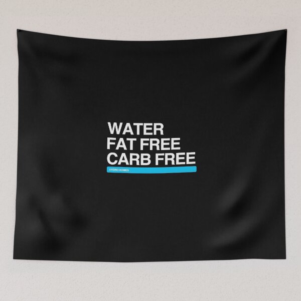 Item preview, Water Fat Free Carb Free Hydro Homies White designed and sold by felixbunny.