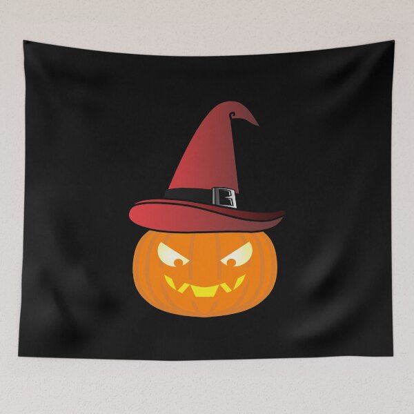 Item preview, Witch Jack-o'-lantern pumpkin designed and sold by WeMadeOurWorld.