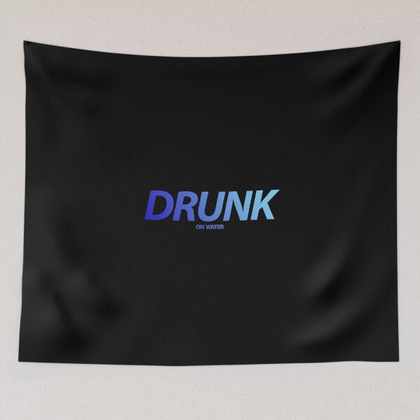 Item preview, Drunk On Water Hydro Homies Blue Gradient designed and sold by felixbunny.