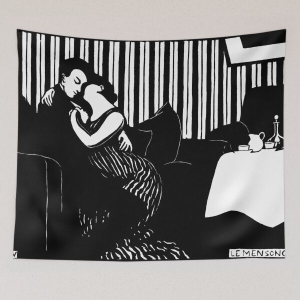 Item preview, Félix Vallotton - The Lie designed and sold by ArtExpression.