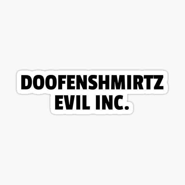 Artikel-Vorschau von Doofenshmirtz Evil Inc., designt und verkauft von The5thDesign.