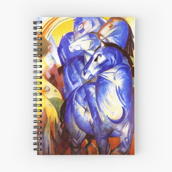 Item preview, Franz Marc - Torre de los Caballos Azules designed and sold by ArtExpression.