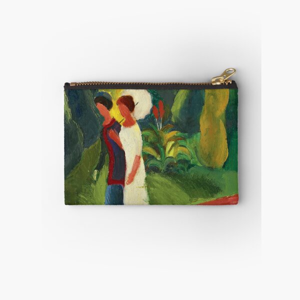 Artikelvorschau, August Macke - Frauen im Park mit weißem Schirm entworfen und verkauft von ArtExpression.