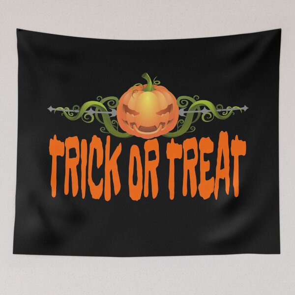 Item preview, Trick or Treat Pumpkin Jack-o'-lantern  designed and sold by WeMadeOurWorld.