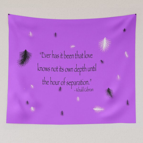 Item preview, Khalil Gibran Quote designed and sold by Vi_ BookishDancer13.