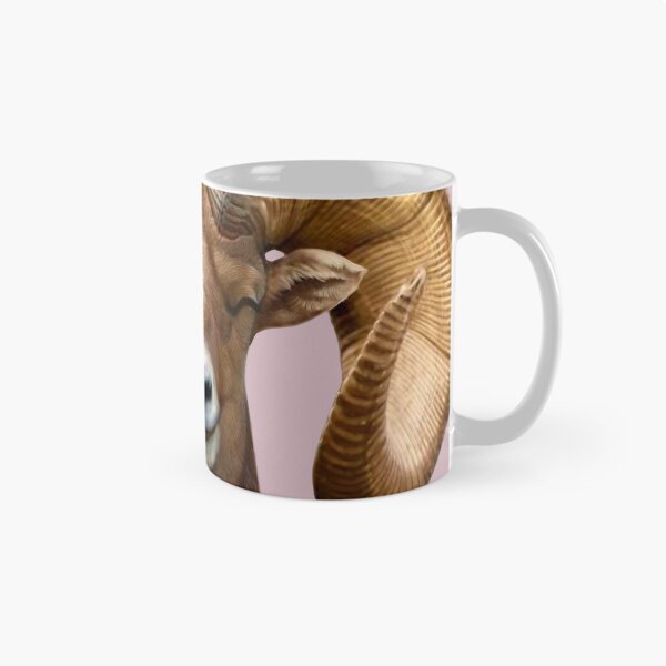 Item preview, Ovejas de Bighorn sonrientes designed and sold by tutuart.