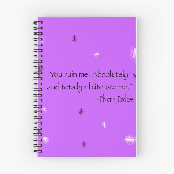 Item preview, Phoenix Endless Quote designed and sold by Vi_ BookishDancer13.