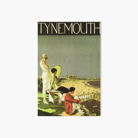 Item preview, TYNEMOUTH Cullercoats LNER Railways Travel Vintage Rail designed and sold by retroposters.