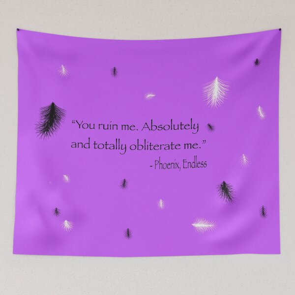 Item preview, Phoenix Endless Quote designed and sold by Vi_ BookishDancer13.
