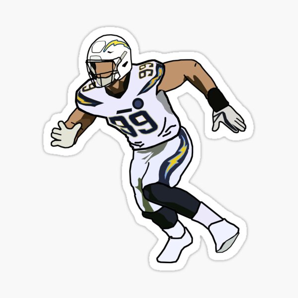 Neon Nick Bosa - 97 Sticker for Sale by AB-BRAND