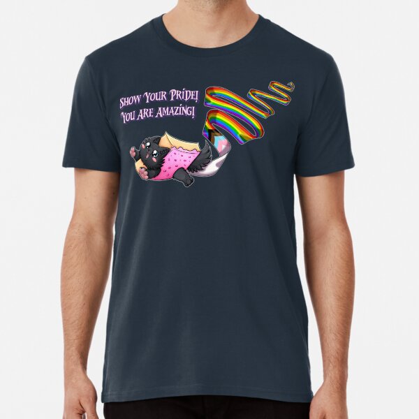 Nyan Poof Pride Design Premium T-Shirt