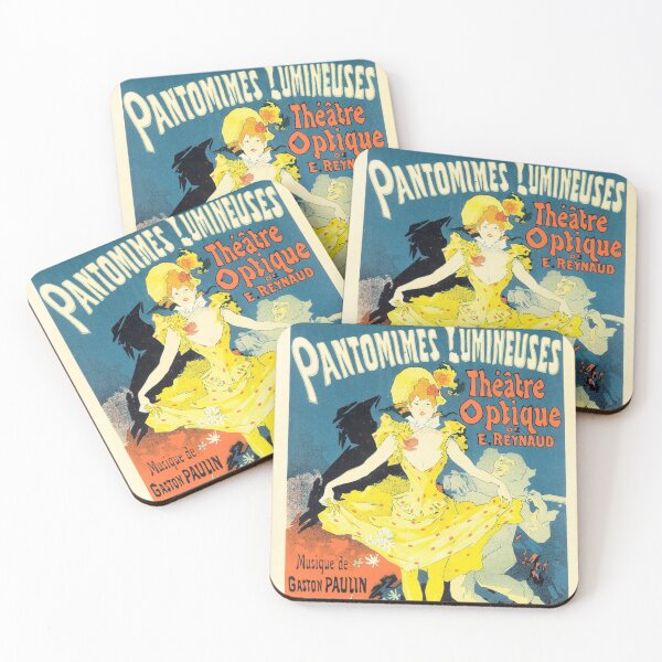 Item preview, MUSEE GREVIN French Theatre Pantomime Musical Lithograph Poster Jules Cheret designed and sold by retroposters.