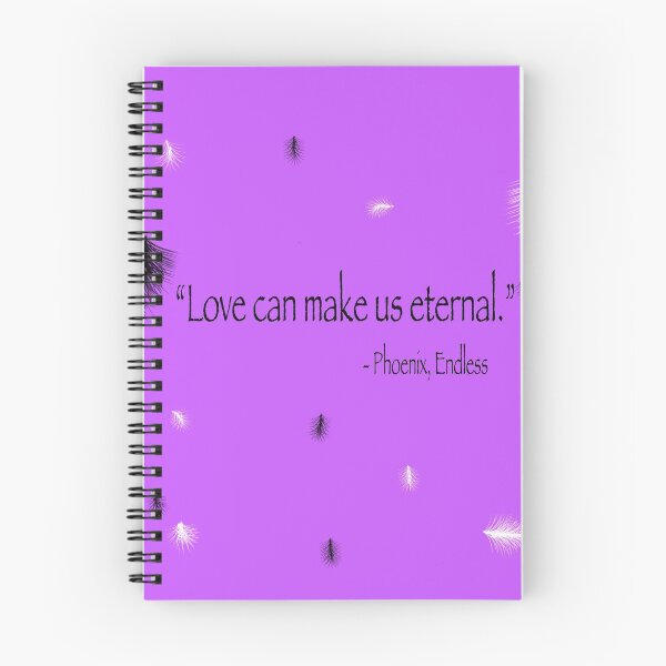 Item preview, Phoenix Endless Quote designed and sold by Vi_ BookishDancer13.