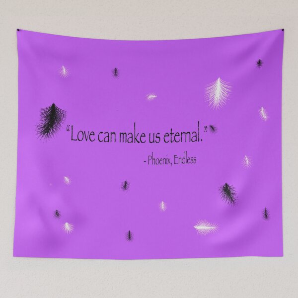 Item preview, Phoenix Endless Quote designed and sold by Vi_ BookishDancer13.