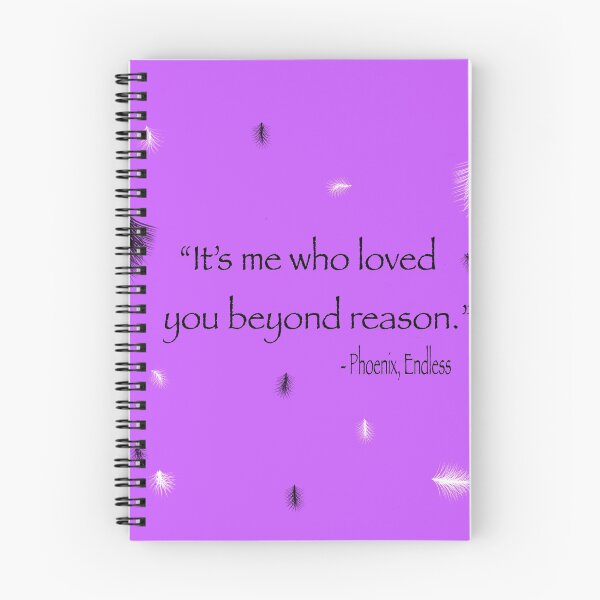 Item preview, Phoenix Endless Quote designed and sold by Vi_ BookishDancer13.