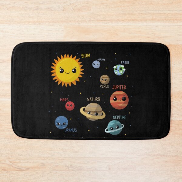 Item preview, Kawaii Solar System designed and sold by ValentinaHramov.