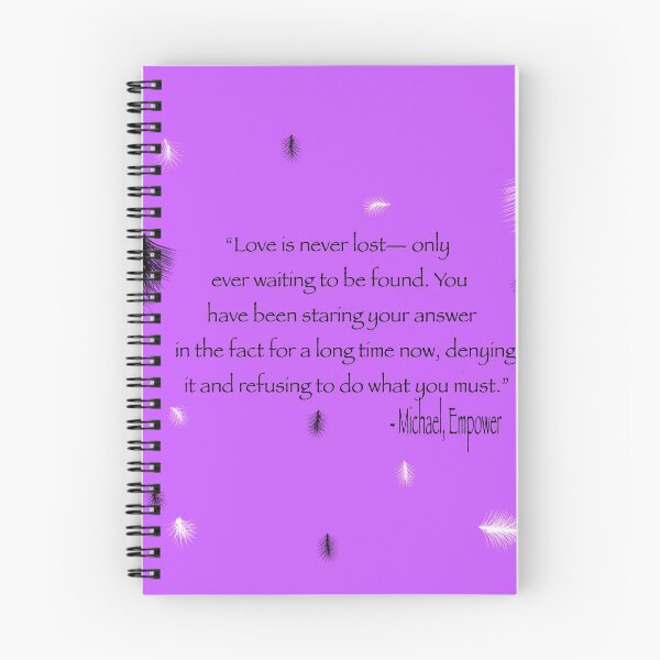 Item preview, Michael Empower Quote designed and sold by Vi_ BookishDancer13.