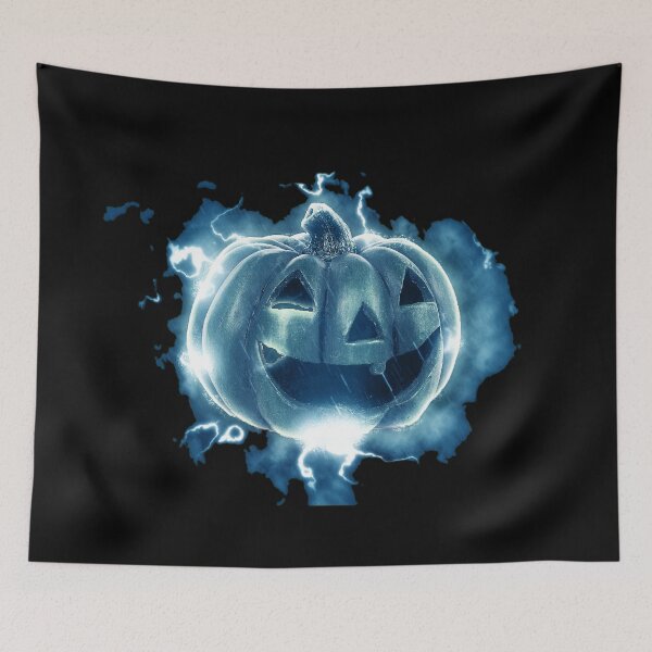 Item preview, Lightning Pumpkin Jack-o'-lantern  designed and sold by WeMadeOurWorld.